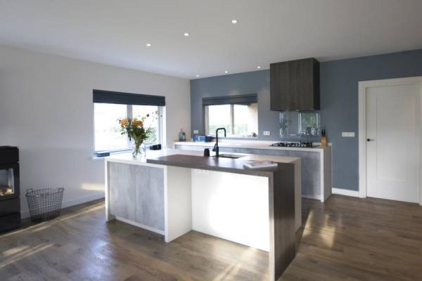 Moderne leefkeuken - Den Hoorn